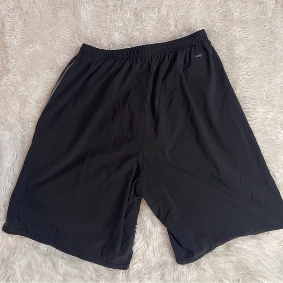 Men's Nike Athletic Shorts M Black Gray - Picture 3 of 9